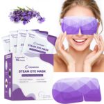 16Packs Steam Eye Mask, Heated Eye Mask for Sleeping, Warm Compress for Eyes, Self Heating Disposal Steam Mask for Home Sleep, Office, Spa, Travel Essentials Mothers Day Gifts (Lavender) - Image 2