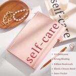 5 MINUTES A DAY Self-Care Journal with Prompts – Daily Reflection Notebook – Mental Health Journal for More Positivity, Anxiety & Guided Journal for Women, ADHD Planner with Mood Tracker, A5 (Pink) - Image 3