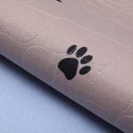 Washable Dog Pee Pads with Puppy Grooming Gloves,Puppy Pads,Reusable Pet Training Pads,Large Dog Pee Pad,Waterproof Pet Pads for Dog Bed Mat,Super Absorbing Whelping Pads - Image 3