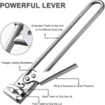 Master Jar & Bottle Opener, Adjustable Multifunctional Stainless Steel Can Opener and Jar Lid Gripper, Manual, Kitchen Accessories (Silver) - Image 3