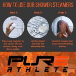 Pure Energizing Sport Shower Steamers - Natural Orange and Tea Tree Essential Oils, Made in USA, Energy Boost for Athletes, Mother’s Day Gifts for Runners, Relaxing Birthday Gifts for Self Care - Image 6