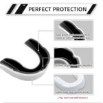5 Pack Kids Youth Mouth Guard for Sports, Boys Girls Mouth Guard with Case, Child Teen Sports Mouthguard for Football Lacrosse Basketball Boxing Soccer Taekwondo MMA Karate - Image 3