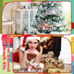 Cinnvoice 12 Pcs Seasonal Diamond Art Wreath Kits Holiday 5d DIY Diamond Painting Signs Germ Hanging Art Ornaments for Wall Door Decorations (Novel) - Image 3