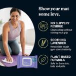 ASUTRA Yoga Mat Cleaning Wipes (Lovely Lavender), 1 Pouch (30 Wipes) - No Slippery Residue, Deep-Cleansing for Fitness Gear & Gym Equipment - Image 3