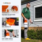 Petratools 1 Gallon Pump Sprayer – HD101 Garden Sprayer for Weeds, Lawn Care & Pesticides – 52” Long Hose, 2 Nozzles & Easy Carry Handle – Durable & Lightweight - Image 4