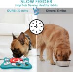 PETSTA Dog Puzzle Toys, Treat Dispensing Dog Enrichment Toys for IQ Training and Brain Stimulation, Interactive Mentally Stimulating Toys as Gifts for Puppies, Cats, Dogs - Image 4
