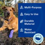 OVIK Health PetFlex No Chew – Flexible Self-Adhering Elastic Bandage for Wound Care – First Aid Wrap for Small Animals Like Dogs, Cats, and Other Pets - 2 inch, 2 Rolls - Image 3