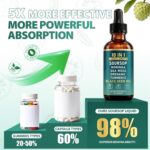 10-in-1 Soursop Bitters Liquid Drops | Daily Gut, Immune & Detox Support with Sea Moss, Moringa, Black Seed Oil, Turmeric, Ashwagandha, VC, VD | 2 Fl Oz | Non-GMO Vegan - Image 5