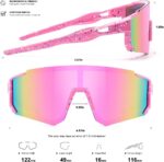 SEKKAF Kids Sunglasses Youth Baseball Sunglasses for Boys Girls Softball Sports Sun Glasses UV Protection - Image 3