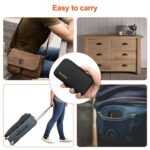Manicure set Men Personal Care Tools Accessories Finger and Toe Nail Clippers Set Professional Manicure Pedicure Kit With Travel Case Nail Grooming Kit Gifts for Men Women Father Mother - Image 5