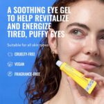 Good Molecules Yerba Mate Wake Up Eye Gel - Hydrating Under Eye Gel Cream with Hyaluronic Acid and Caffeine - Target Dark Circles and Puffiness - Skin Care for Face - Image 3