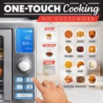 Gourmia Air Fryer French Door Toaster Oven - 6-Slice Capacity, LED Display with 14 Cooking Presets, Stainless Steel - Image 3