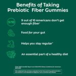 Benefiber Prebiotic GLP-1 Friendly Fiber Supplement Gummies for Digestive Health, Assorted Fruit Flavor - 81 Count - Image 5