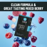 Zaca Recovery Chewable Supplement | Hydrate + Revive | Party, Travel, Exercise & Altitude | Sugar Free & Gluten Free | Mixed Berry, 6 Packets = 12 Tablets - Image 7