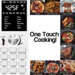 Nuwave Bravo Air Fryer Toaster Smart Oven, 12-in-1 Countertop Convection, 30-QT XL Capacity, 50°-500°F Temperature Controls, Top and Bottom Heater Adjustments 0%-100%, Brushed Stainless Steel Look - Image 3