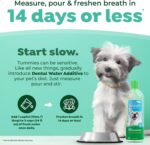 TropiClean Fresh Breath Water Additive for Dogs, Dog Breath Freshener and Teeth Cleaning Solution, No Toothpaste or Toothbrush Required, 33.8oz. - Image 4