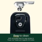 Cuisinart Can Opener with One-Touch Operation, Electric Can Opener for Kitchen Including Magnetic Lid Holder, Automatic Can Opener with Easy Clean Design and Nonslip Base, Black, CCO-50BKN - Image 4