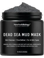 New York Biology Dead Sea Mud Mask for Face and Body | Spa Quality Pore Refiner for Oily Skin | Natural Skincare for Women & Men | Tighten Skin for A Healthier Complexion | 8.8 oz - Image 2