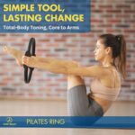 ProBody Pilates Fitness Circle – 14 Inch Pilates Ring for Focusing on Toning Inner Thighs, Arms, and Core - Image 3