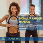 ProBody Pilates Fitness Circle – 14 Inch Pilates Ring for Focusing on Toning Inner Thighs, Arms, and Core - Image 5