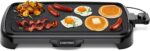Chefman XL Electric Griddle with Removable Temperature Control, Immersible Flat Top Grill, Burger, Eggs, Pancake Griddle, Nonstick Extra Large Cooking Surface, Slide Out Drip Tray, 10 x 20 Inch - Image 2