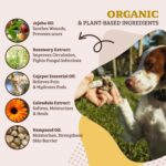 Natural Dog Company Paw Soother Balm & Wax - Dog Paw Balm & Moisturizer for Dry, Cracked Paw Pads, Helps Moisturize & Condition Winter-Worn Paws, Coconut Oil & Calendula, Daily Paw Care, 0.15 oz Stick - Image 4