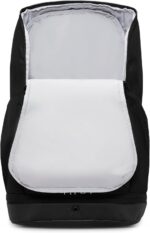 Nike, Unisex, Varsity Elite Backpack (32L), Black/Black/Metallic Silver, One Size - Image 3