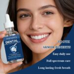 Tooth Armor Transparent Enamel Strengthening Formula Drops with Hydroxyapatite for Cavity Defense and Gum Health, Daily Oral Care Solution - Image 3
