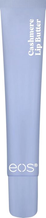eos Cashmere Lip Butter – Vanilla Cashmere, Smoothing Lip Mask & Moisturizer with Plumping Peptides & Shea Butter, 0.35 fl oz - Image 3