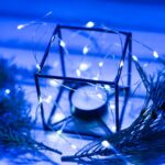 4 Pack Blue Fairy Lights Battery Operated with Remote, Waterproof 20FT 60LED Cuttable Twinkle Lights with Timer Indoor Outdoor, String Light for Bedroom, Classroom, Wedding, DIY, Christmas Décor - Image 4