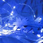 4 Pack Blue Fairy Lights Battery Operated with Remote, Waterproof 20FT 60LED Cuttable Twinkle Lights with Timer Indoor Outdoor, String Light for Bedroom, Classroom, Wedding, DIY, Christmas Décor - Image 5