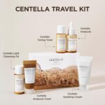 SKIN1004 Centella Travel Kit, Korean Skin Care Set with Toner, Moisturiser, Serum, Cleansing Oil & Cleanser, Travel Size Set with Madagascar Centella, Sensitive Skin, Perfect for Travel Beauty & Gifts - Image 3