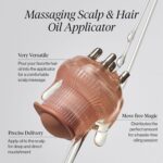 Kitsch Scalp & Hair Oil Applicator – Stainless Steel Bristles Scalp Oil Applicator for Even Distribution, Mess-Free Oiling & Head Massager Scalp – Precision Hair Care Tool for Roots & All Hair Types - Image 4