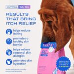 GutWell Itchy Skin - Dog Itching Skin Relief & Seasonal Allergy Itch Relief for Dogs - Promotes Skin Hydration, Elasticity & Healthy Barrier with Triple-biotic Blend, Zinc, & Vitamin E - 60 Scoops - Image 3