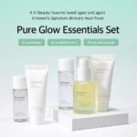 mixsoon Pure Glow Essentials Set - 5-Step Skincare Kit - Travel kit, Travel size kit, Hydrating Skincare Gift Set (15ml*1+20ml*3+30ml*1) Korean Glass Skin Care - Image 3