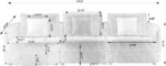 113" Fabric Sofa,Mid Century L-Shape Couch with Support Pillow for Living Room,Apartment & Office,Dark Yellow(Right) - Image 4