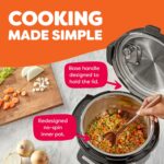 Instant Pot Duo Plus 9-in-1 Multicooker, Pressure Cooker, Slow Cook, Rice Maker, Steamer, Sauté, Yogurt, Warmer & Sterilizer, Includes App with Over 800 Recipes, Stainless Steel, 6 Quarts - Image 5