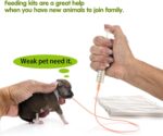 Pet Feeding Supplies Kit-3 Pack Red Rubber Feeding Tube(8Fr, 10Fr, 14Fr) With 3 Pack 10/30/60 Ml Syringes For Lamb,Goat,Sheep,Puppy,Kitten Whelping Feeding Watering - Image 3