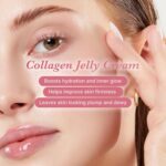 medicube Collagen Jelly Cream- Niacinamide & Freeze-Dried Hydrolyzed Collagen - Boosts skin's barrier hydration and gives 24h Glow & Lifted Look - Korean skincare (1.69 Fl Oz (Pack of 1)) - Image 5