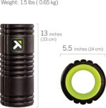 TriggerPoint Grid 1.0 Foam Roller - 13" Multi-Density Massage Roller for Deep Tissue & Muscle Recovery - Relieves Tight, Sore Muscles & Kinks, Improves Mobility & Circulation - Targets Key Body Parts - Image 3