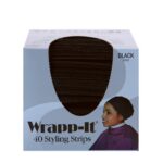 Wrapp-it Styling Strips for Natural Hair Wrap and Molded Styles by Graham Beauty (40 Strips) - Image 3
