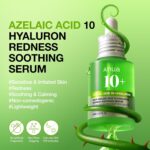 Anua Azelaic Acid 10 Hyaluron Redness Soothing Serum, Facial Serum for Blemish-Prone & Oily-Prone Skin, Lightweight & Hydrating Blemish Care, Hyaluronic Acid, Korean Skincare, 1.01 fl oz. - Image 3