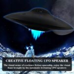Magnetic Levitating Bluetooth Speaker, Levitating UFO Speakers with LED Lights, 360 Degree Rotation,Wireless Floating Speakers for Home Office Decor Cool Tech Gadgets,Creative Gifts - Image 3