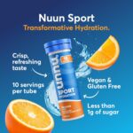 Nuun Sport Electrolyte Tablets with Magnesium, Calcium, Potassium, Chloride & Sodium, Gluten Free & Vegan, Mixed Flavors, 6 Pack (60 Servings Total) - Image 3