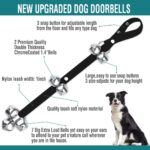 BLUETREE Dog Doorbells Premium Quality Training Potty Great Dog Bells Adjustable Door Bell Dog Bells for Potty Training Your Puppy The Easy Way - 7 Extra Large Loud 1.4 DoorBells - Image 3