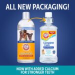 Arm & Hammer Complete Care Dental Water Additive for Dogs, Easy Portion Bottle 16 Fl Oz, Dog Breath Freshener, Odorless and Flavorless, Baking Soda Enhanced for Tartar Control - Image 3