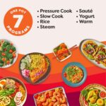 Instant Pot Duo 7-in-1 Electric Pressure Cooker, Slow Cooker, Rice Cooker, Steamer, Sauté, Yogurt Maker, Warmer & Sterilizer, Includes App with Over 800 Recipes, Stainless Steel, 8 Quart - Image 4