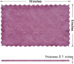 OstWony 12PCS Kitchen Towels Dish Towels, Multipurpose Reusable Dish Cloths, Double-Sided Microfiber Cleaning Rags for Furniture, Tea, Bowl, 10x 6 inch - Image 3