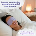 Steam Eye Mask, Self Heating Heated Eye Mask for Sleep, Warm Compress for Eyes, Moist Heat for Dry Eye Relief, Stye Eye Treatment, Spa, Travel Essentials, Mothers Day Gifts, Unscented 16 Pack - Image 4