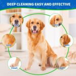 VOISEN 48 Pcs Pet Glove Wipes for Dogs and Cats, Cleaning & Deodorizing Bathing Grooming Wipes,Unscented Thick Nourish Fur Glove Wipes for Pet Dry Cleaning,Daily Care and Travel - Image 4